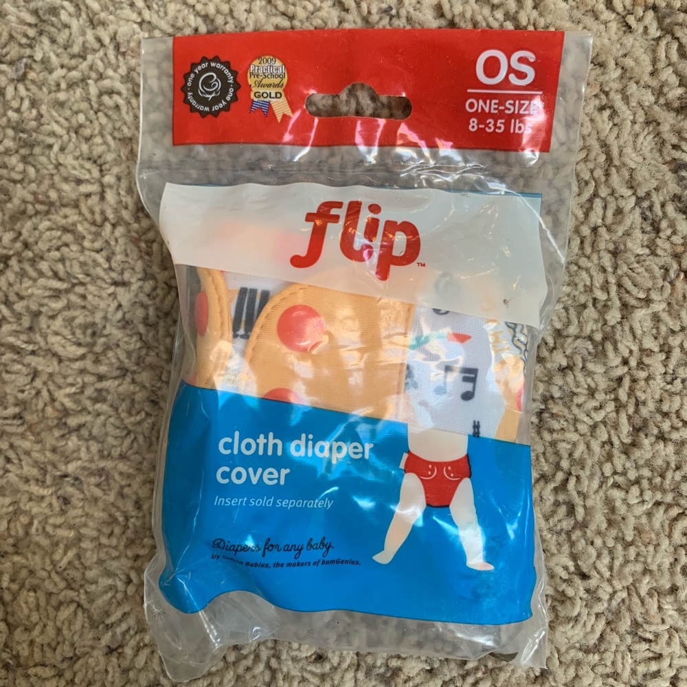 Brand New Flip One Size Louis Cloth Diaper Cover